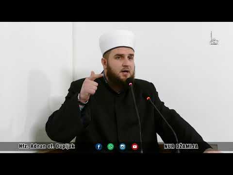 Islamski Bonton - Hfz. Adnan Ef. Dupljak(35hadis)