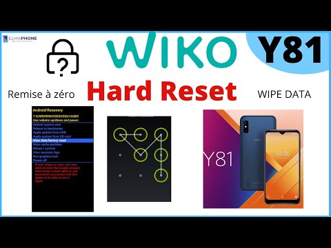 How to hard reset WIKO POWER Y81 /Y80 /Y62/Y60...all wiko / erase data wiko via recovery mode