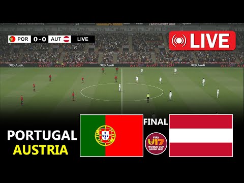 Portugal U17 vs Austria U17 | THE FINAL | Fifa 17 World Cup 2025 | PES 21 Simulation Game