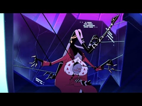 Hazbin Hotel S2 Ending| Husk & Cherry Beat Up Valentino Scene| Episode 8|