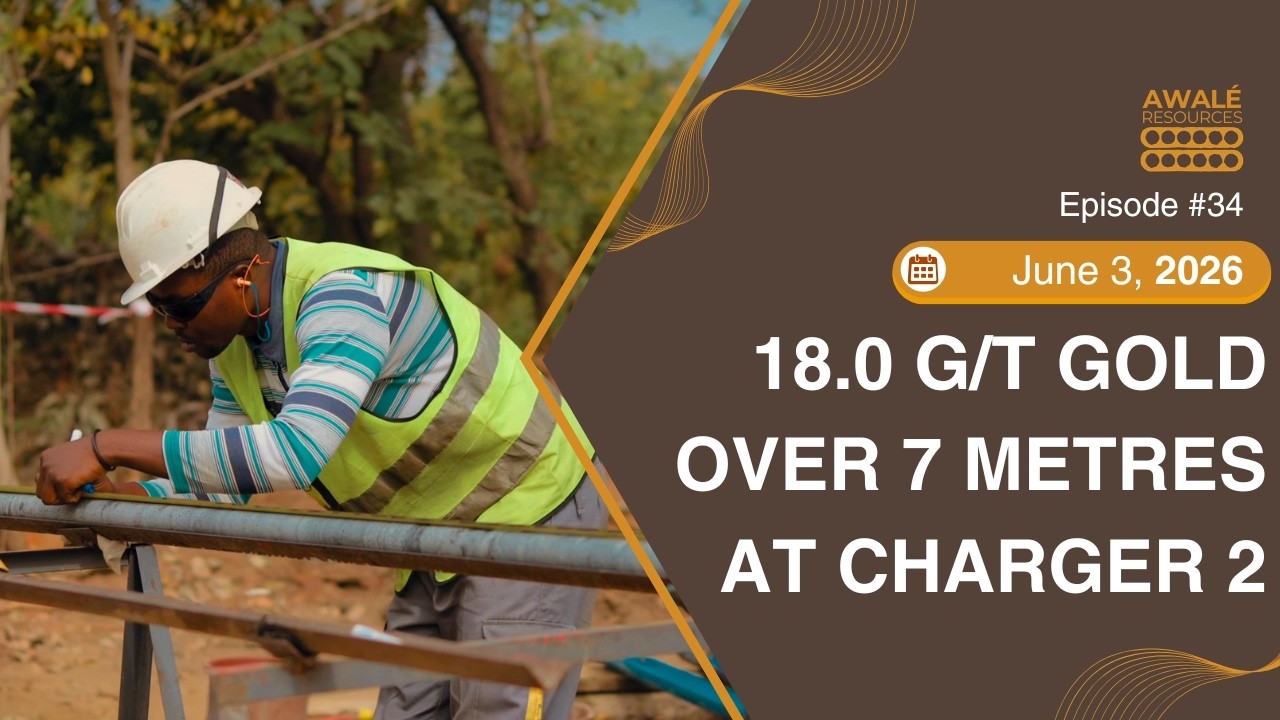 June 3, 2026 - 18.0 g/t Gold over 7 Metres at Charger 2 (Outside the Current MRE)
