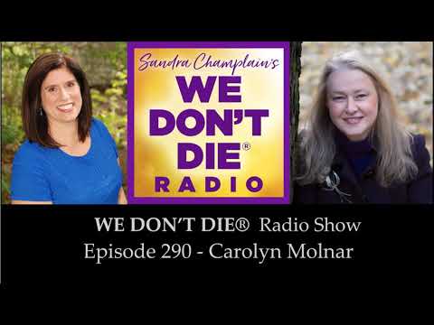 Episode 290 Carolyn Molnar - Afterlife Author, Medium and Instructor on We Don't Die Radio