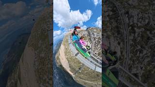Alpine Coaster Ride in the mountains of Montenegro