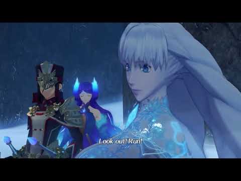 Xenoblade Chronicles 2 Blade Quest Cutscene 43 - Snowdrop (Normal Rex Cloudy Pandoria) (Dahlia)