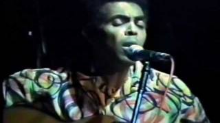"Aqui & Agora"- Gilberto Gil- Pantanal Alerta Brasil- Teatro Sesc Pompéia- São Paulo-Jan.1989