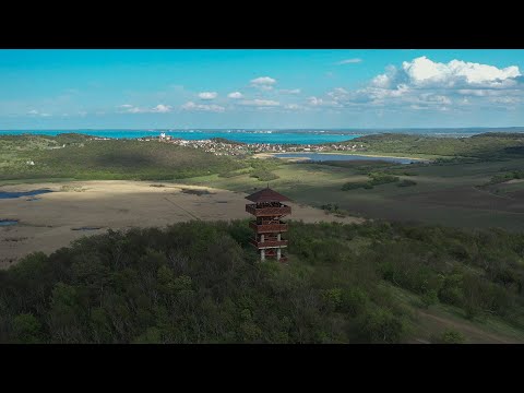 4K / Balaton / Tihany / Helka - kör / Egy balatoni mese / Drón videó