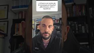 No creo en la monarquía
