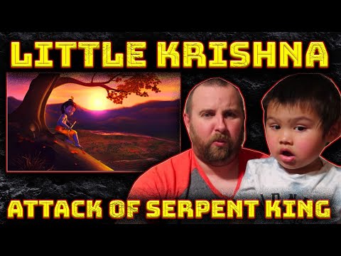 Little Krishna - Episode 1 Attack Of Serpent King REACTION!