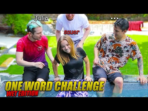 Feuchte One Word Challenge mit JULIA BEAUTX x REZO (POOL Edition)