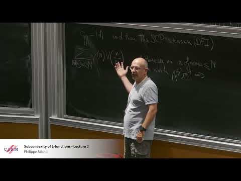 Philippe Michel :  Subconvexity of L-functions - Part 2