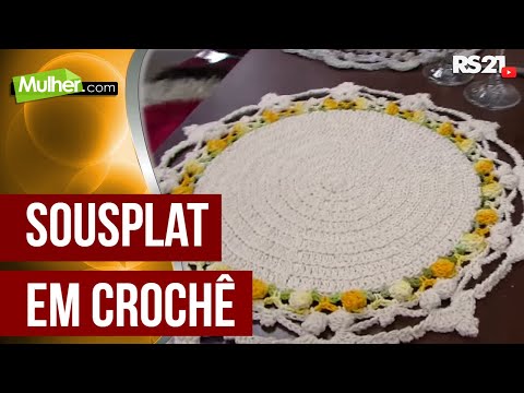 Crochet Sousplat by Marcelo Nunes - 09/09/2016 - Mulher.com - Part 2/2