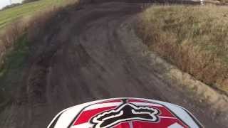 preview picture of video 'GoPro: Dad and my KTM SX 125 - Sümegprága MX Track'