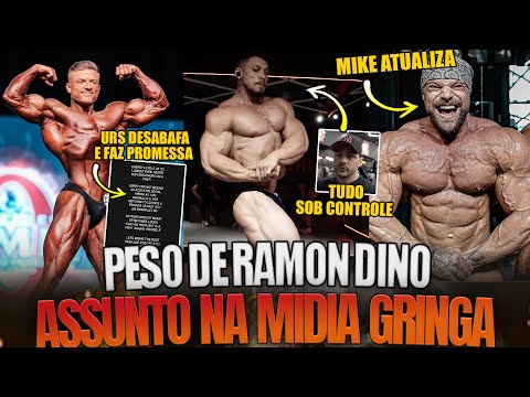 RAMON IMPRESSIONA GRINGOS MAS PESO É COMENTADO! FAIXA PRETA COMENTA! URS DESABAFA!, MIKE ATUALIZA !