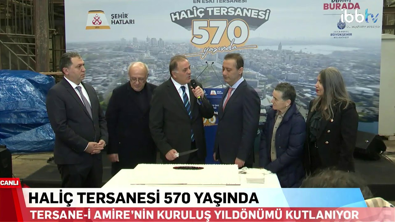 HALİÇ TERSANESİ 570 YAŞINDA