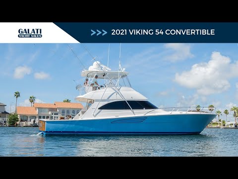 Viking 54 Convertible video