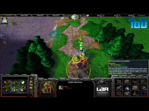 Warcraft III #280 - knoffi - Human vs Orc (Echo Isles)
