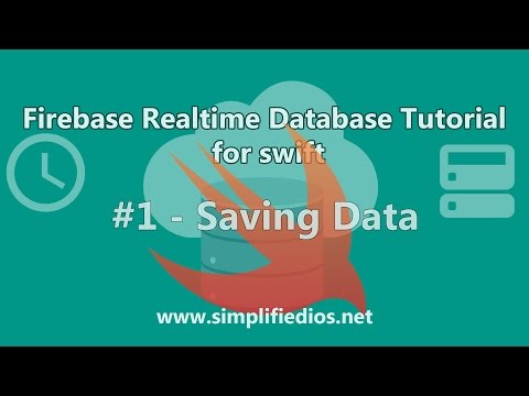 Firebase Database Swift Tutorial - Saving Data #1