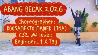 Download lagu ABANG BECAK 2026 ll beginner LD ll Choreographer: ROOSAMEKTO MAMEK (INA) mp3