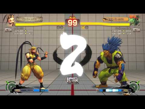 Batalha do Ultra Street Fighter IV: Ibuki vs Blanka