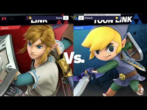 Tap Jump Smash Ultimate Losers Semis   Soren Wolf vs iGnarly Toon Link