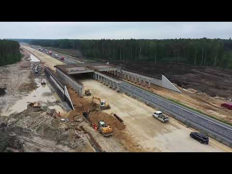 Budowa autostrady A1, odcinek granica województw łódzkiego i śląskiego - Częstochowa Północ
