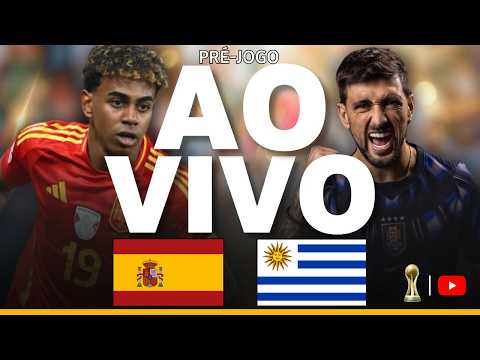 ESPANHA E URUGUAI - COPA DO MUNDO 2026 - FUTEBOL (PRÉ JOGO)