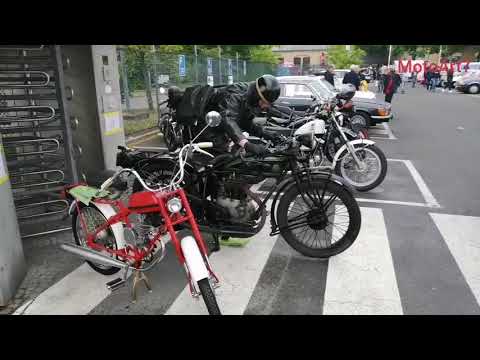 German Motorcycle D-Rad R04, 1925. Oldtimer. Немецкий мотоцикл, не BMW. И Рига13.