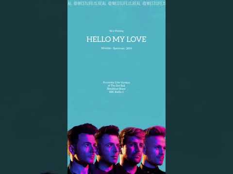 Westlife - Hello My Love (acoustic live version at The Zoe Ball Breakfast Show 2019)