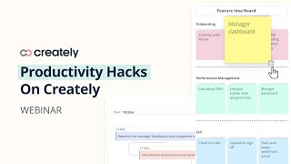 Productivity Hacks on Creately