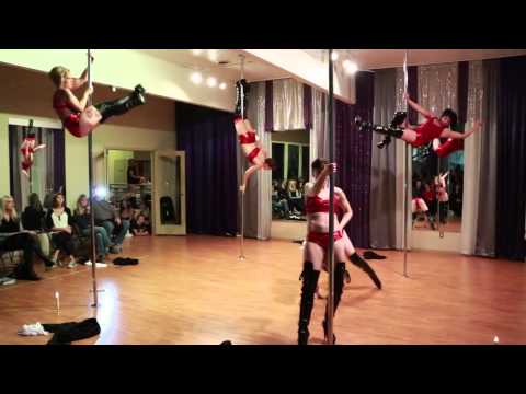 Ophidia Studio Winter Showcase 2014, Pole Instructor Performance