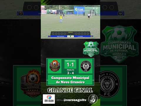SAUDADE  X ACODE A CHUVA - FINAL Campeonato Municipal de Novo Cruzeiro MG MODULO II