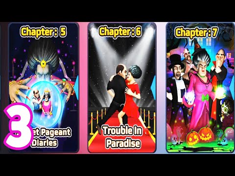 Scary Teacher 3D - All Chapters (5, 6, 7) Solutions