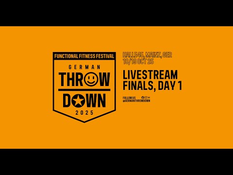 German Throwdown 2025 Saturday DAY 1