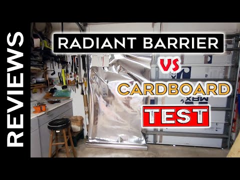 Radiant Barrier VS Cardboard - Real World TEST