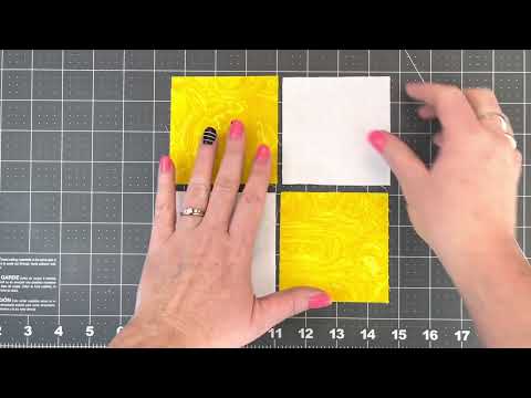 How to Make a Simple 4-Patch: Beginner Skill Builder Sampler Quilt - Month 2, Week 1