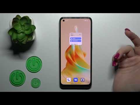 How to Add & Remove Home Screen Widgets on a OPPO Reno 8T