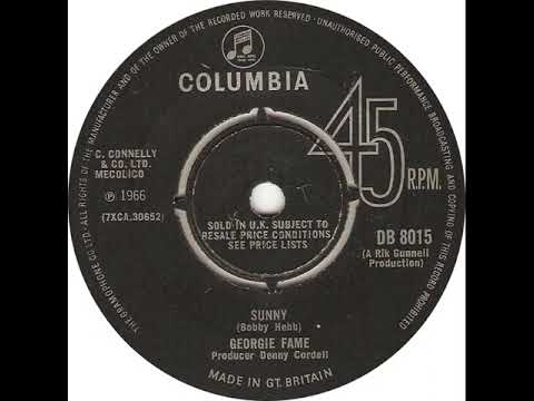 UK New Entry 1966 (296) Georgie Fame - Sunny