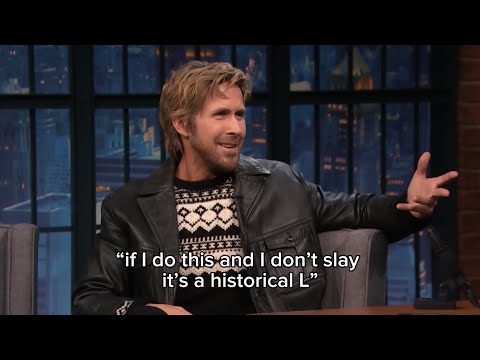 Ryan Gosling single-handedly restoring my faith in men