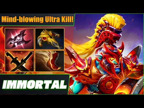Immortal Huskar Mid ⚡ Crazy Ultra Kill! Dota 2 DotaPulse Highlight Gameplay