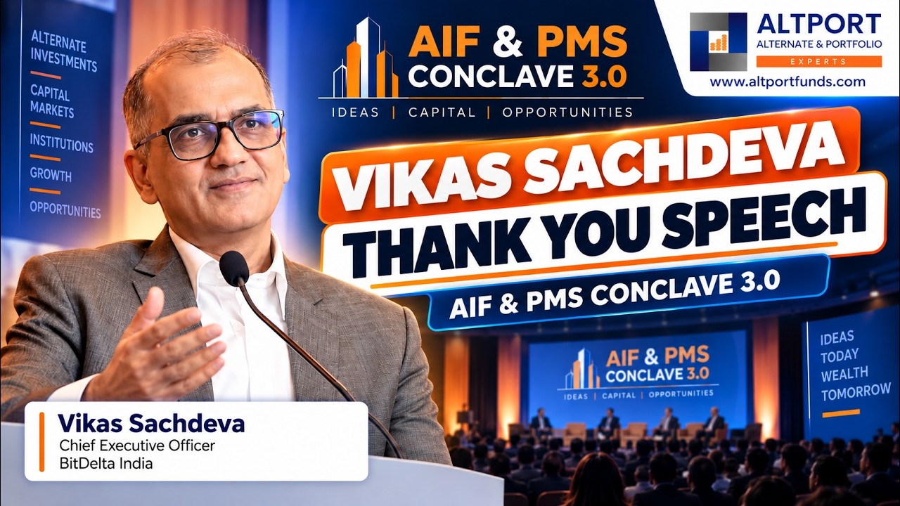 Vikas Sachdeva | Thank You Speech | AIF & PMS Conclave 3.0