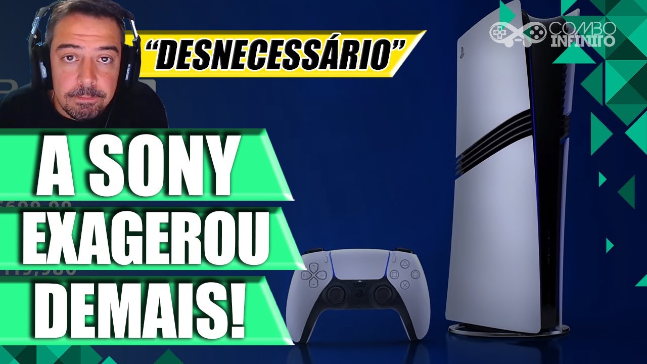 O PREÇO ABSURDO DO PS5 PRO!