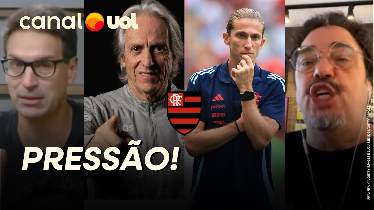 SÓ COM JORGE JESUS FLAMENGO JOGA BEM? SE FOR DEMITIR FILIPE LUÍS... COLUNISTAS DEFENDEM TÉCNICO