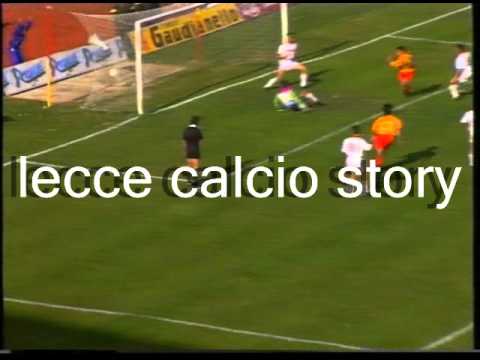 Il gol di Giampaolo Ceramicola in LECCE-Bari 2 a 1 del 21 marzo 1993