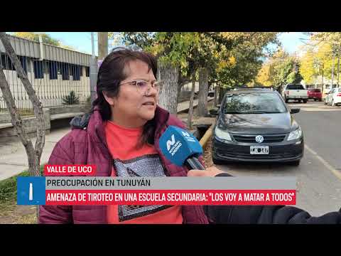 "Tiroteo el 20 de abril": la amenaza que preocupa en Tunuyán I Hablaron los padres