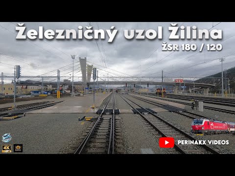4K Cabview ► 🚧 Modernizácia železničného uzla Žilina 🏗 ► Apríl 2025