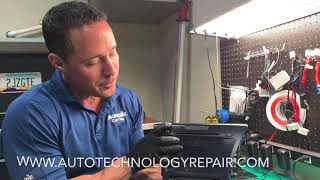Acura MDX RLX TLX OEM Navigation Touch Screen Crack Repair by Auto Technology Repair
