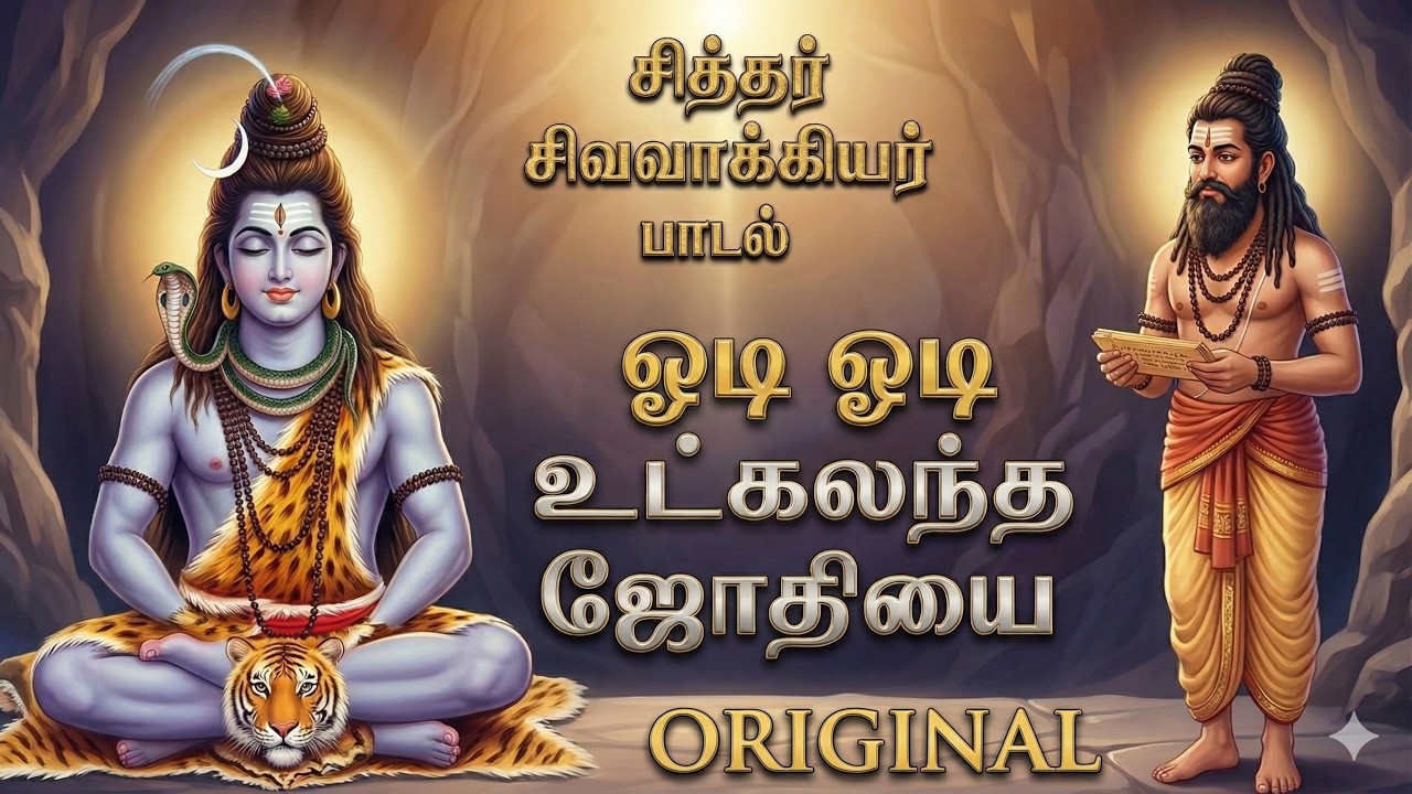 ஓடி ஓடி உட்கலந்த ஜோதியை | சித்தர் சிவவாக்கியர் பாடல்