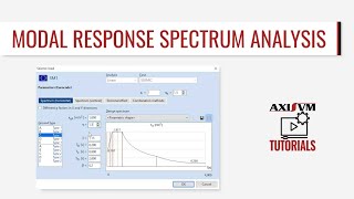 Modal response spectrum analysis