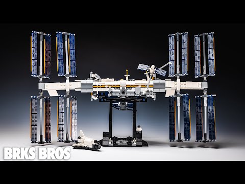 Our new favorite set! LEGO Ideas International Space Station | SET 21321 | Build | 4K | BRKS BROS