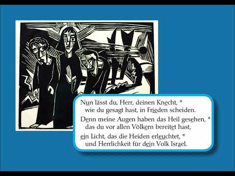 Nunc dimittis -  aus dem Nachtgebet von TeDeum im Mai 2023